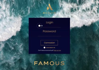 Groupe Accor – Vidéo navigation site